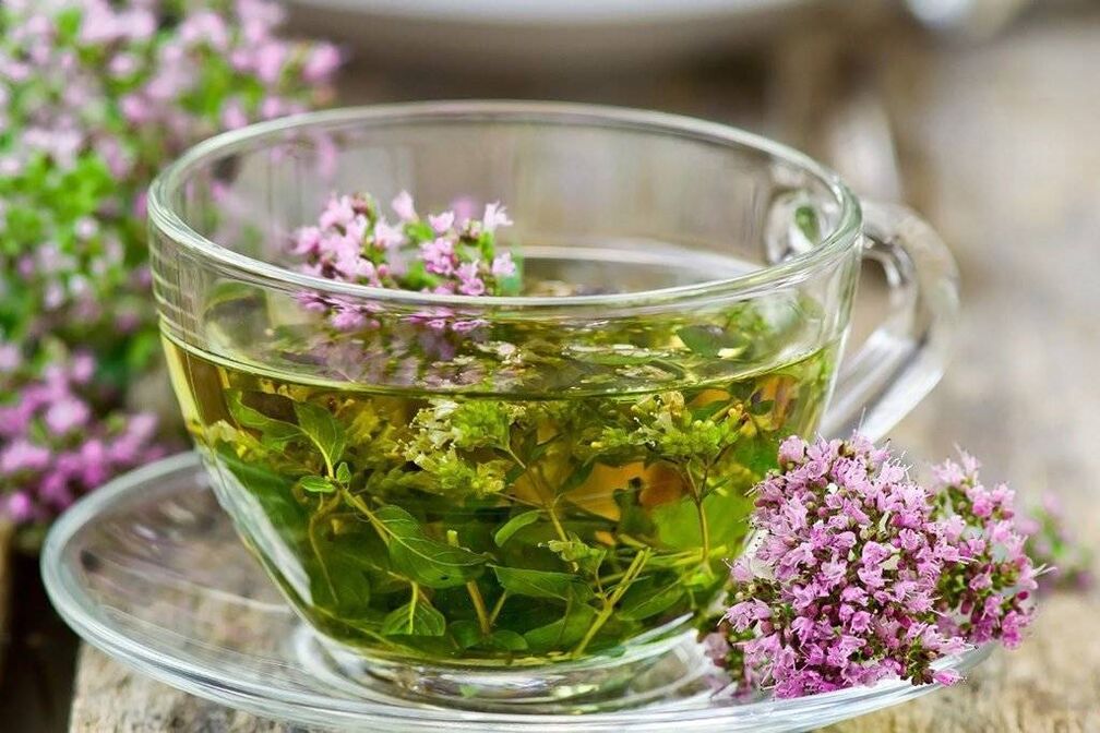 tea with centaury for giving up alcohol to a woman